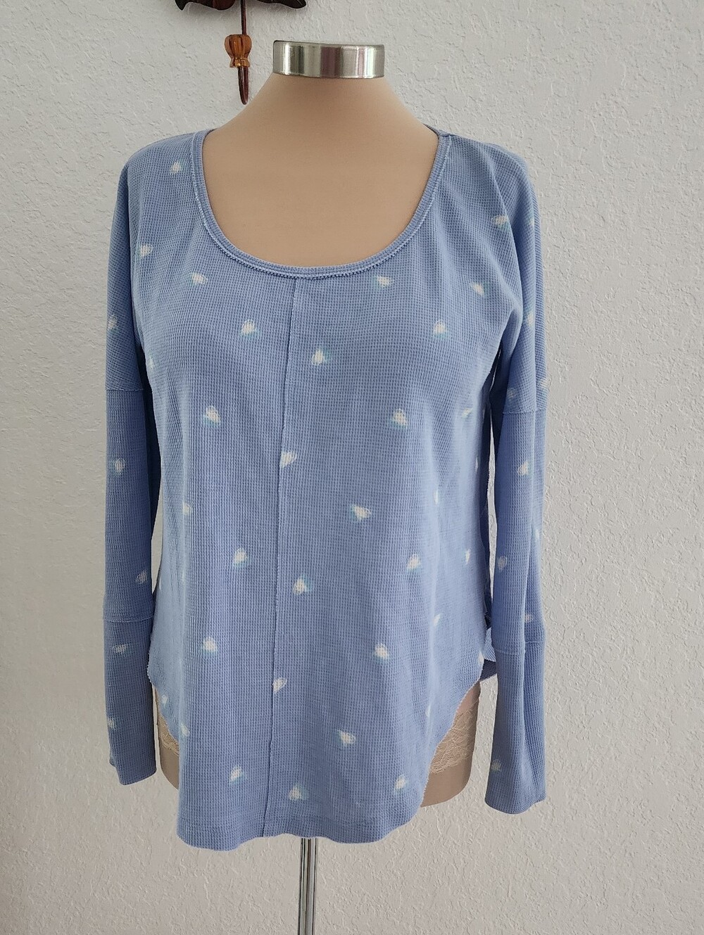 LUCKY BRAND | Blue Floral Top